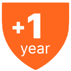 +1 Jahr Garantie +6,90€